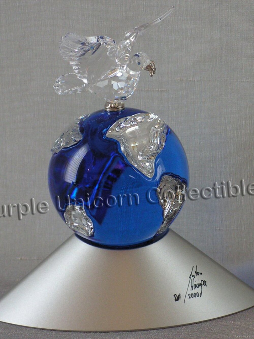 Swarovski Crystal 2000 Millennium Edition Crystal Planet 238985